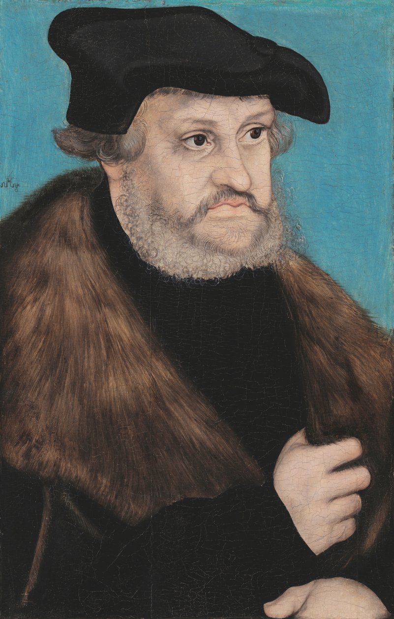 Frédéric III le Sage, électeur de Saxe - workshop of Lucas Cranach the Elder