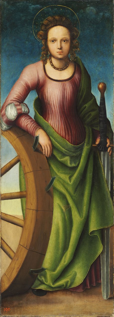 Allemand : Die Hl. Katharina Sainte Catherine d