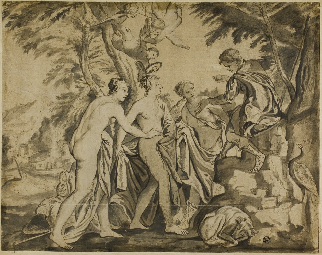 Le Jugement de Pâris - Workshop of Paolo Veronese