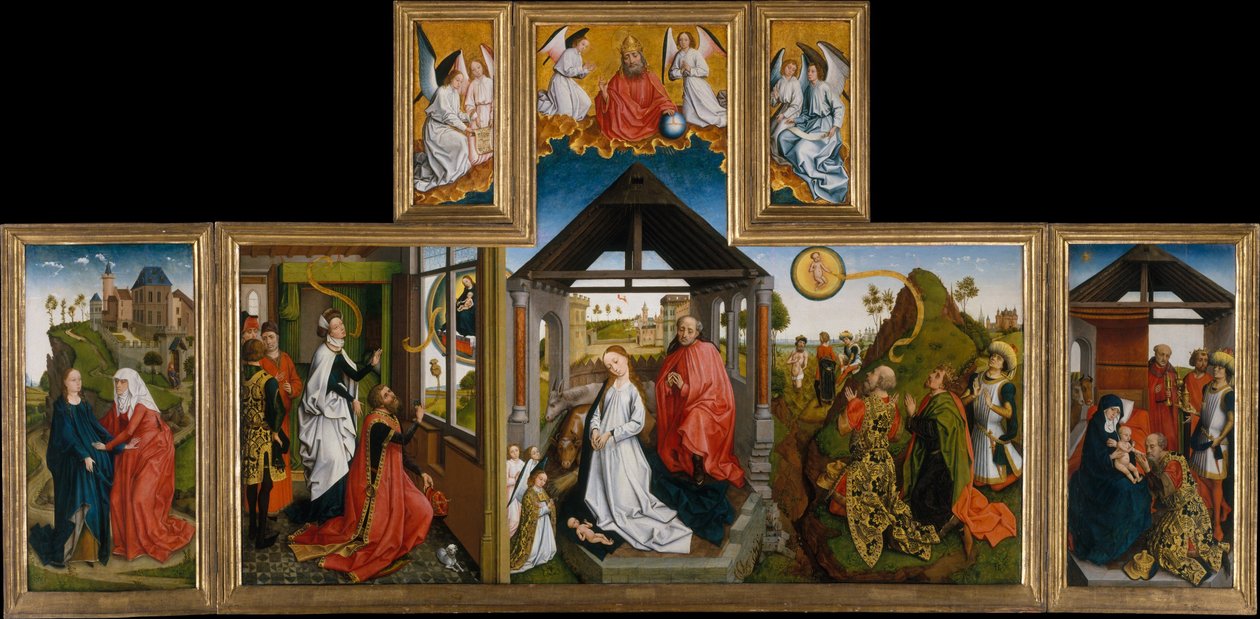 La Nativité, milieu du 15ème siècle - Workshop of Rogier van der Weyden