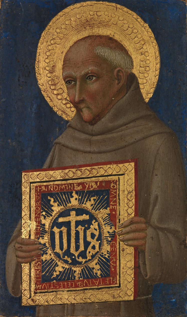 Saint Bernardino, ca. 1460-70 - Workshop of Sano di Pietro