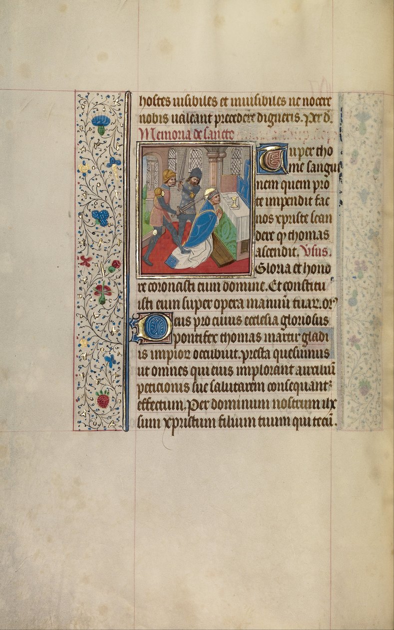 Le martyre de Saint Thomas Becket - Workshop of Willem Vrelant