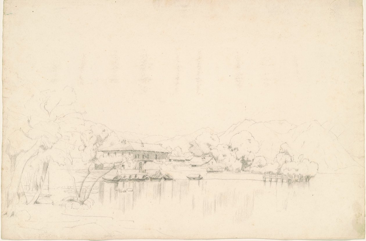 Maisons sur le lac - Worthington Whittredge