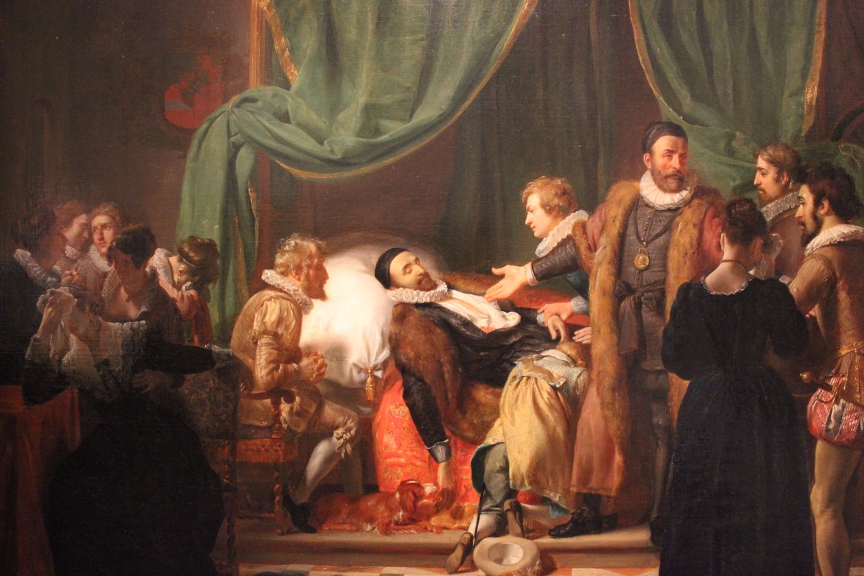 Le lit de mort de Guillaume d