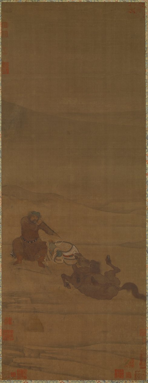 Retirer la selle, inspecter les flèches, 12ème siècle - Wu Rongguang, Kong Guangtao