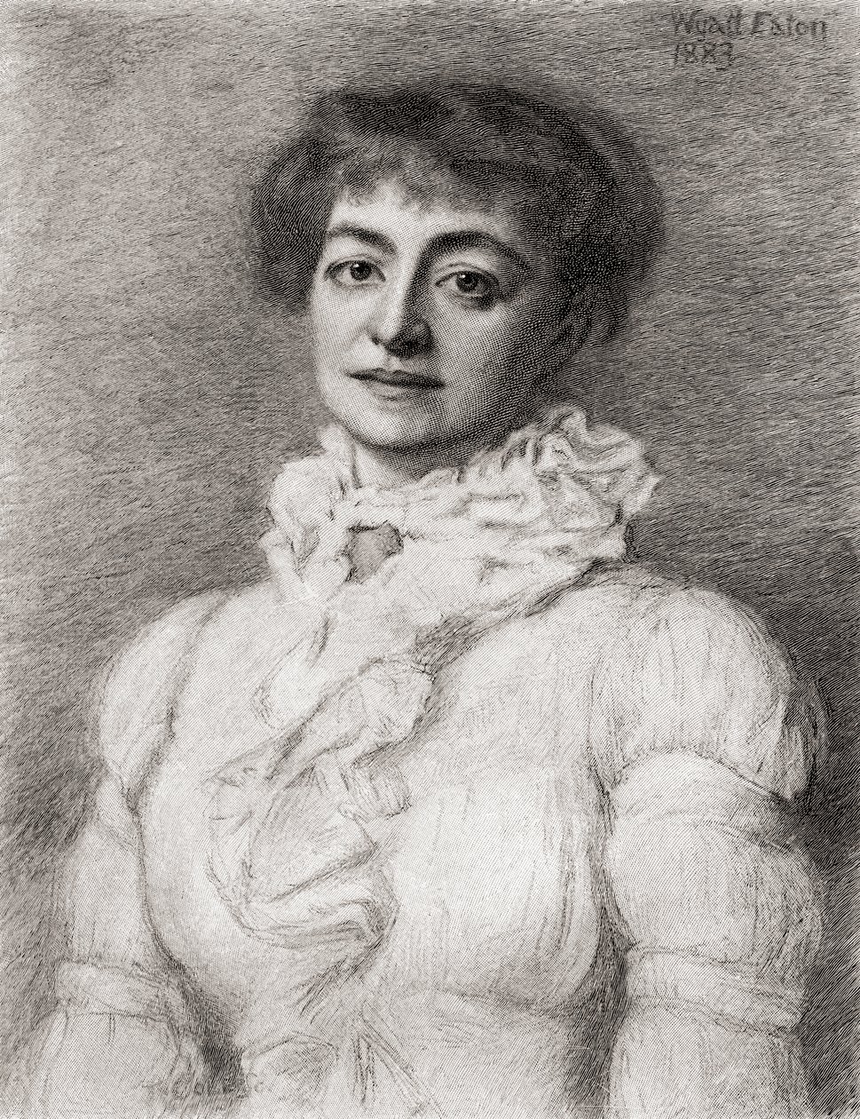Helena Modjeska, tiré de The Century Illustrated Monthly Magazine, publié en 1884 - Wyatt Eaton