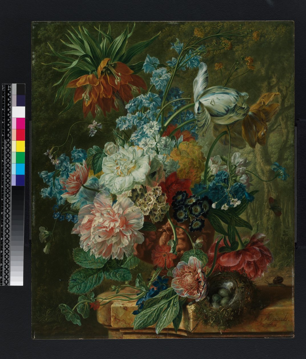 Vase de fleurs, avant 1831 - Wybrand Hendriks