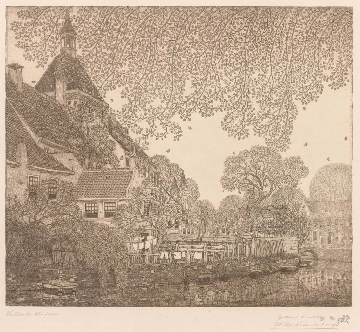 Feuilles tombantes, Amersfoort - Wynand Otto Jan Nieuwenkamp