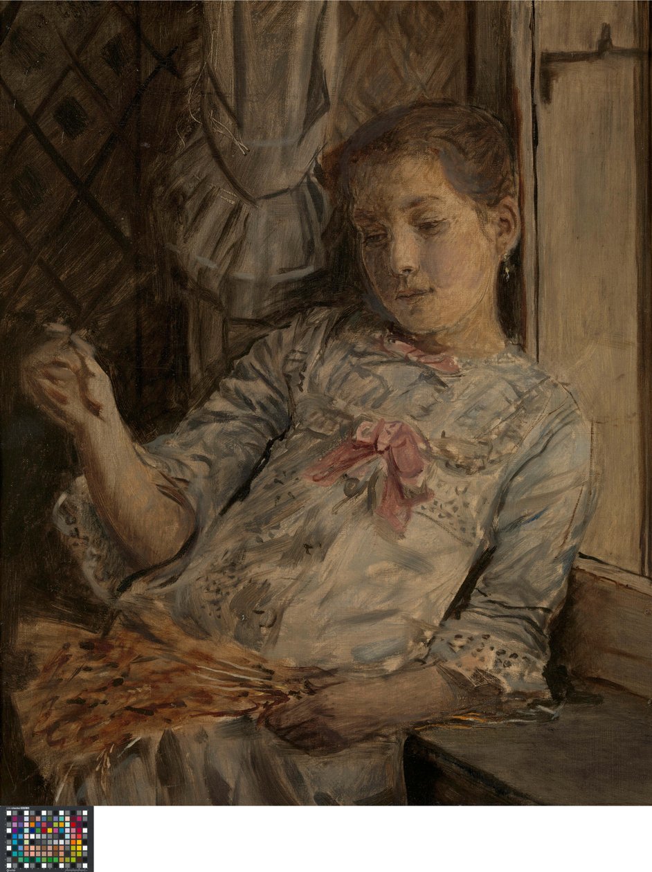 Portrait de Lucy Baldouf, la belle-fille de l