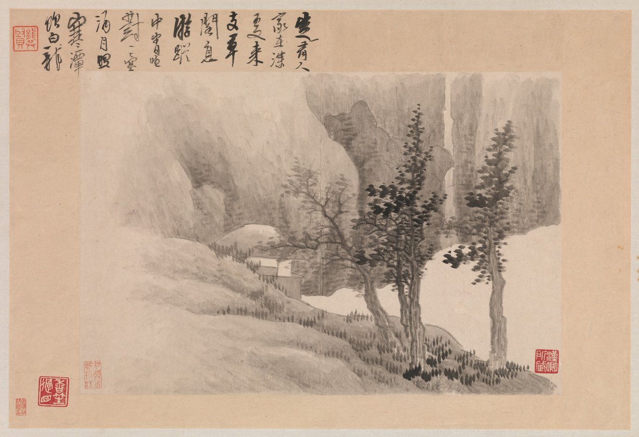Paysages avec poèmes - Xian Gong