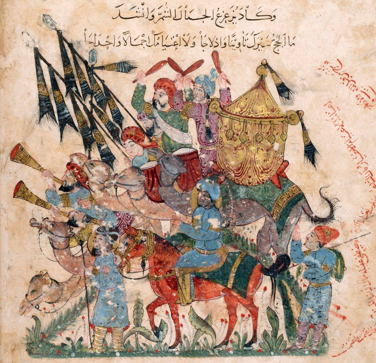 Caravane de pèlerins à Ramleh d