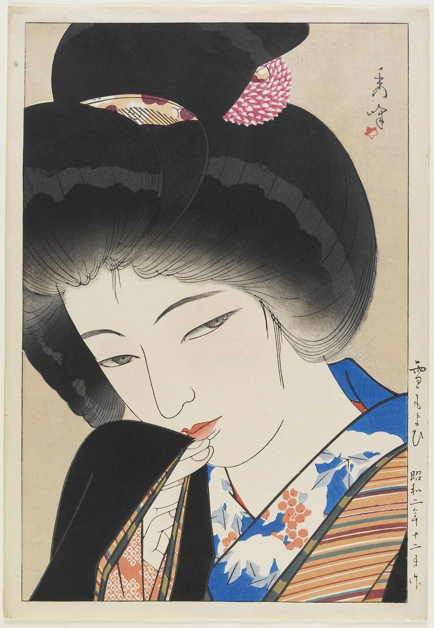 Approche de la neige, décembre 1927 - Yamakawa Shuho