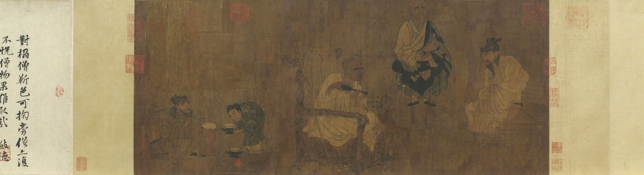 唐 阎立本 褚翼赚兰亭图 - Yan Liben