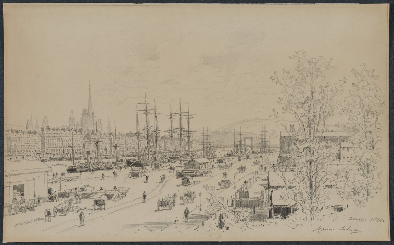 Port de Rouen - Yang Ki hun (Seuk Eun) (Korean