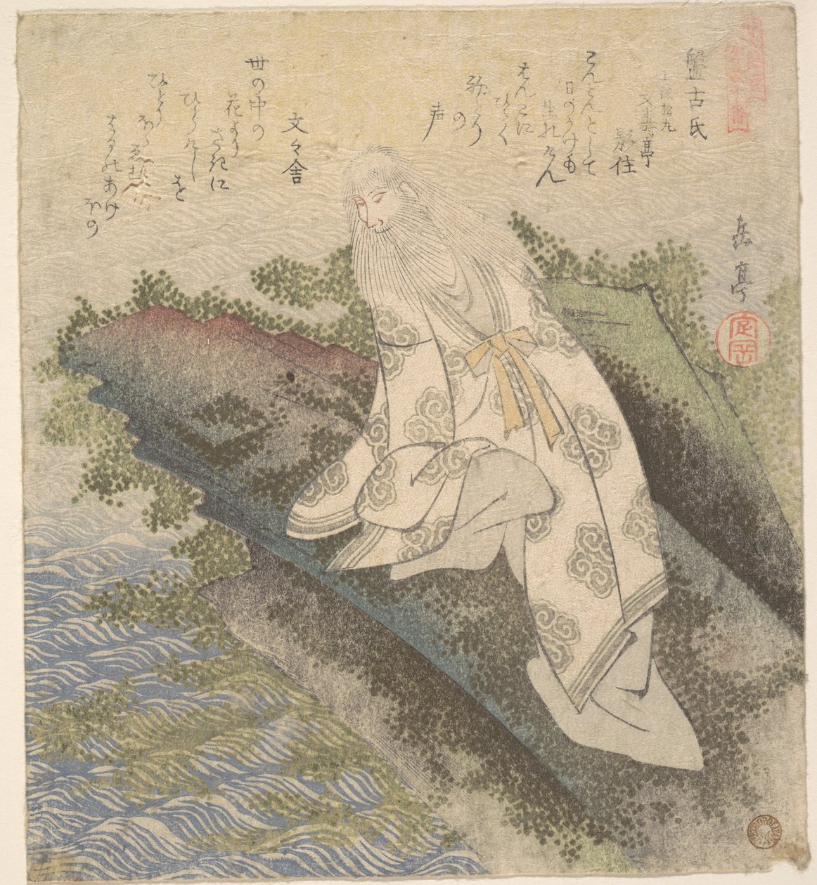 Banko, un sage chinois - Yashima Gakutei