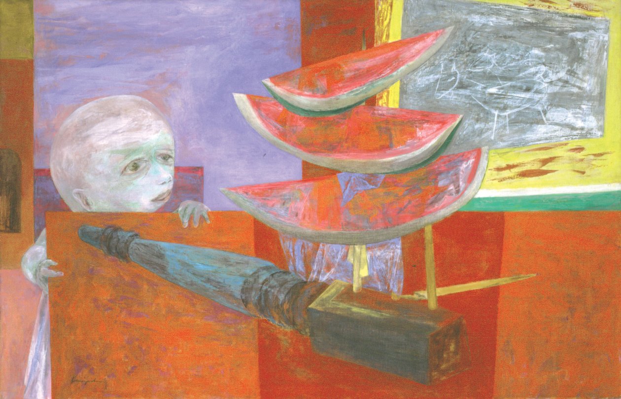 Fruit défendu - Yasuo Kuniyoshi