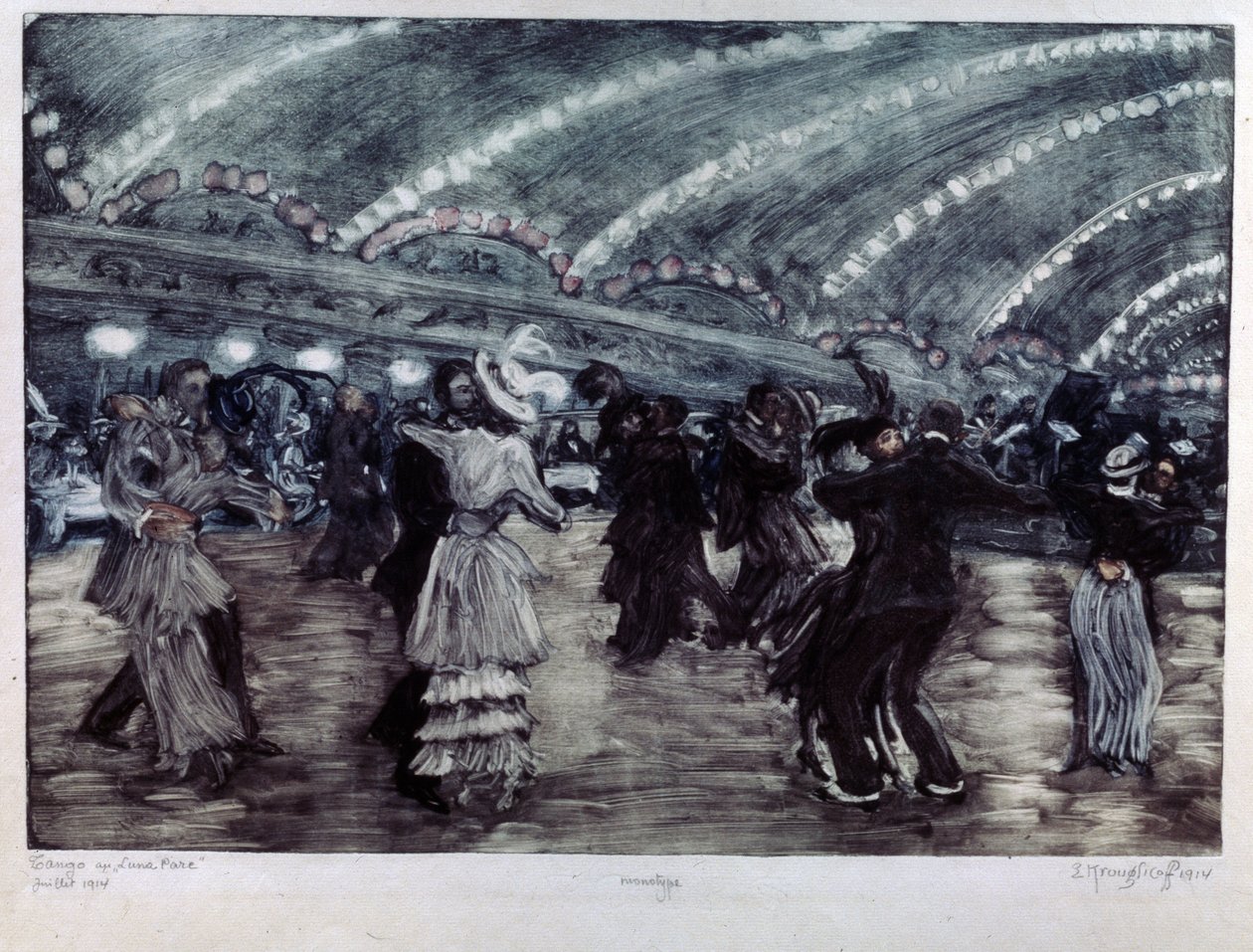 Le Tango à Luna Park - Yelisaveta Sergeyevna Kruglikova