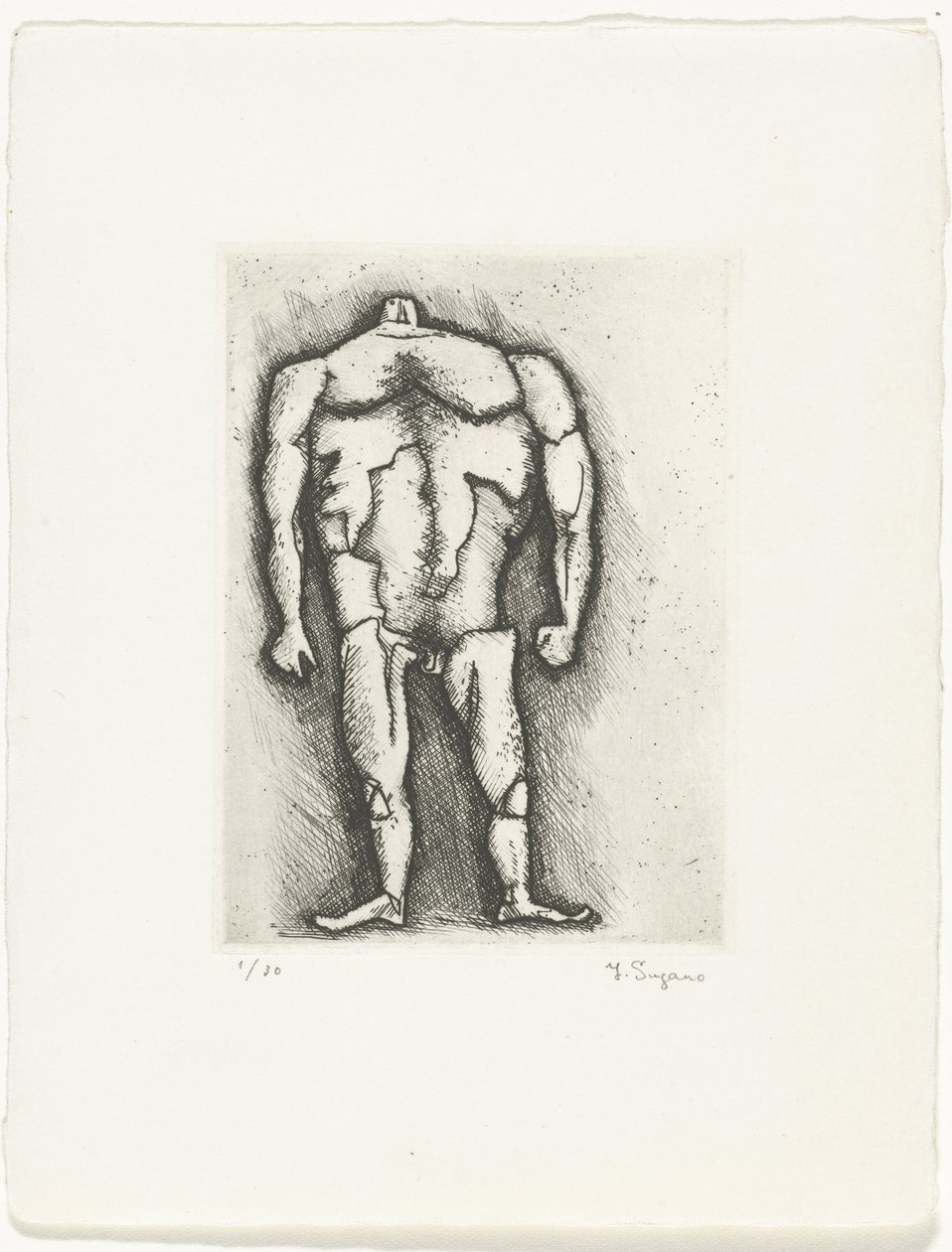 Homme fort - Yo Sugano (signed by artist)