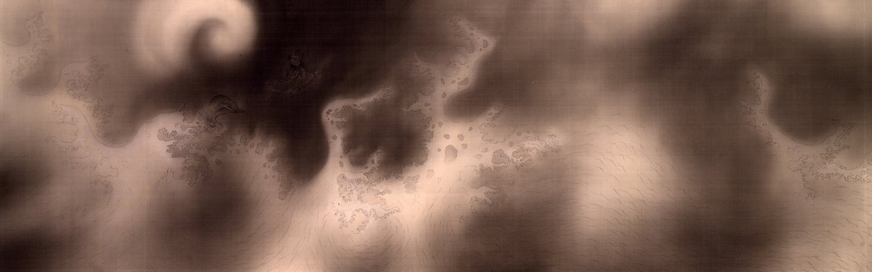 Détail de Metempsychosis par Yokoyama Taikan - Yokoyama Taikan