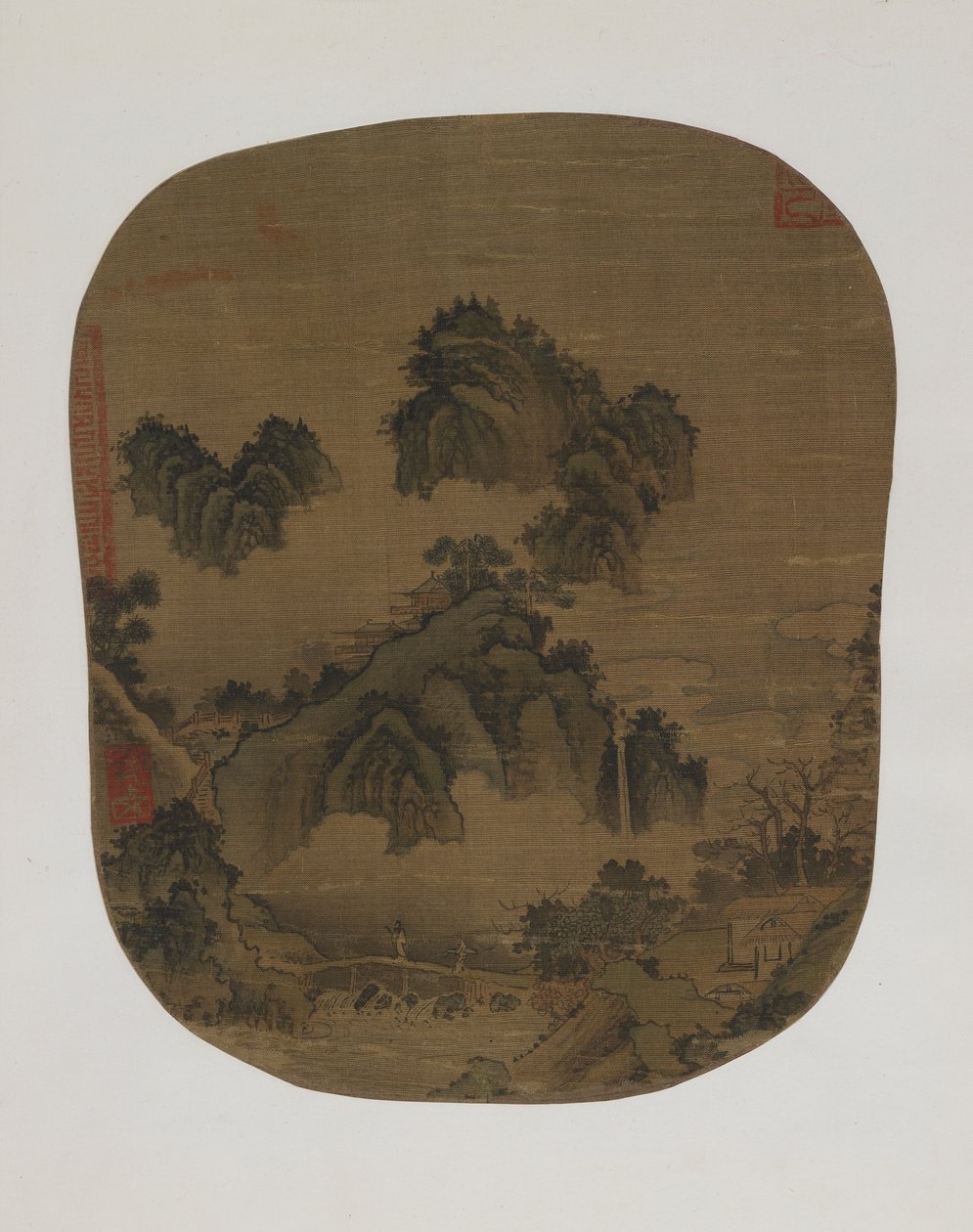 Paysage de montagne - Yuan Dynasty Chinese School