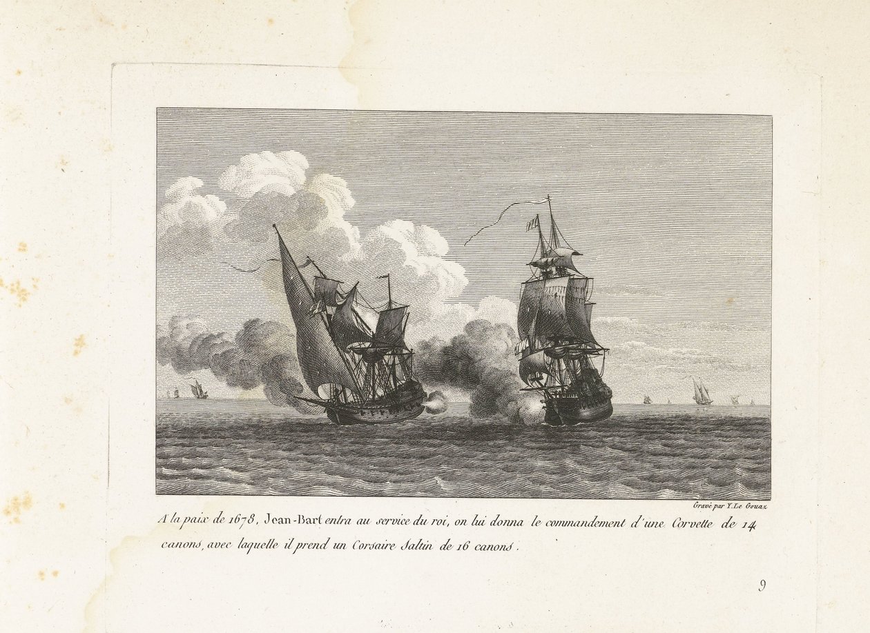 Jean Bart au service du roi de France, 1678 - Yves Marie Le Gouaz