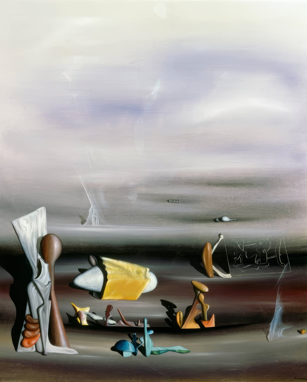 Construire et détruire - Yves Tanguy