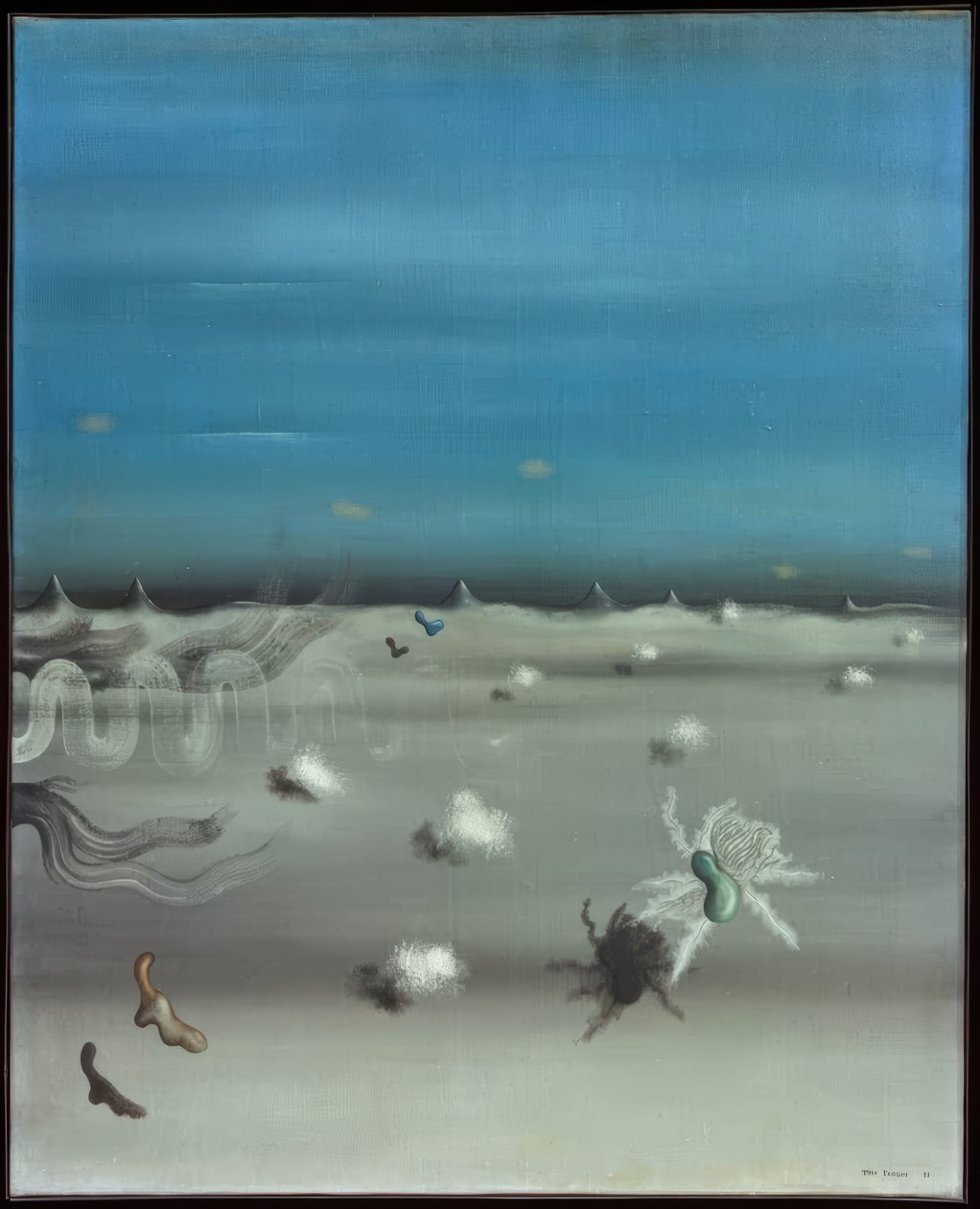 regard ambré - Yves Tanguy