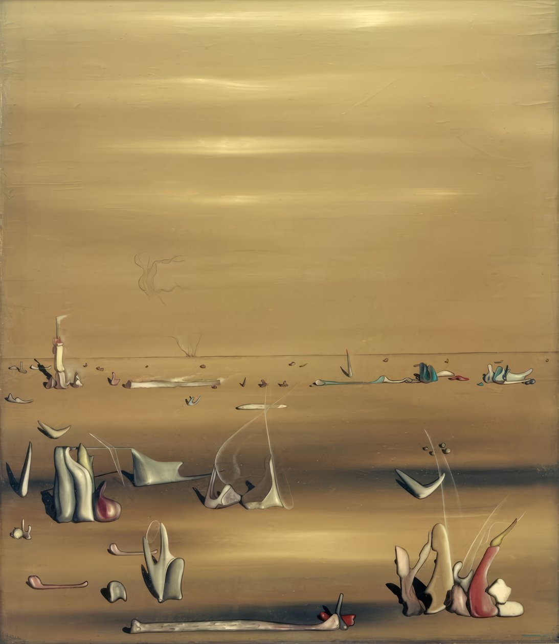 Paysage métaphysique - Yves Tanguy