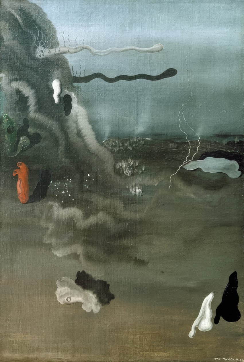 Sans titre (Surréaliste. Composite.) - Yves Tanguy