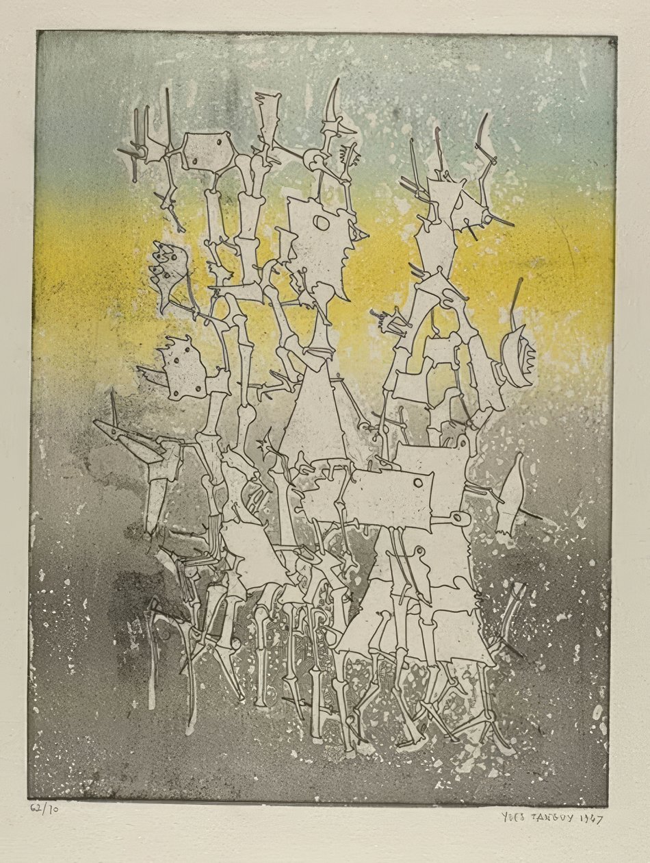 Rhabdomancie - Yves Tanguy