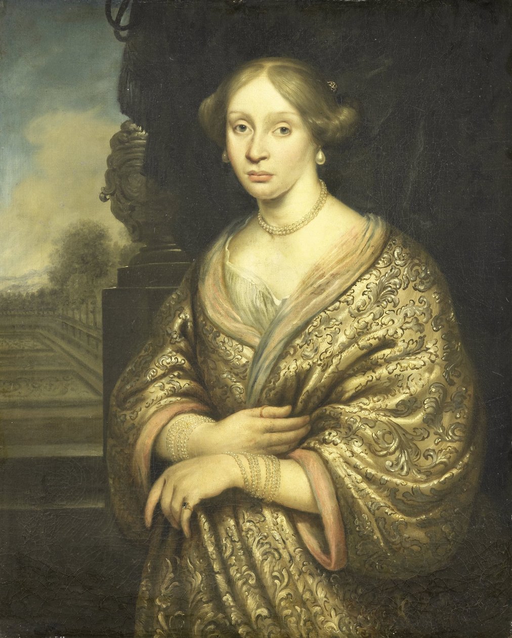Portrait de Petronella van der Burcht (1657-1682) - Zacharias Blijhooft