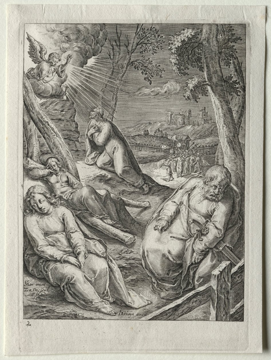 Set de la Passion :  Le Christ au Mont des Oliviers - Zacharias Dolendo