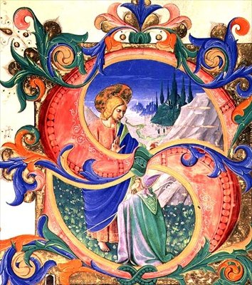 Missel 515 f.118r Initiale historiée 