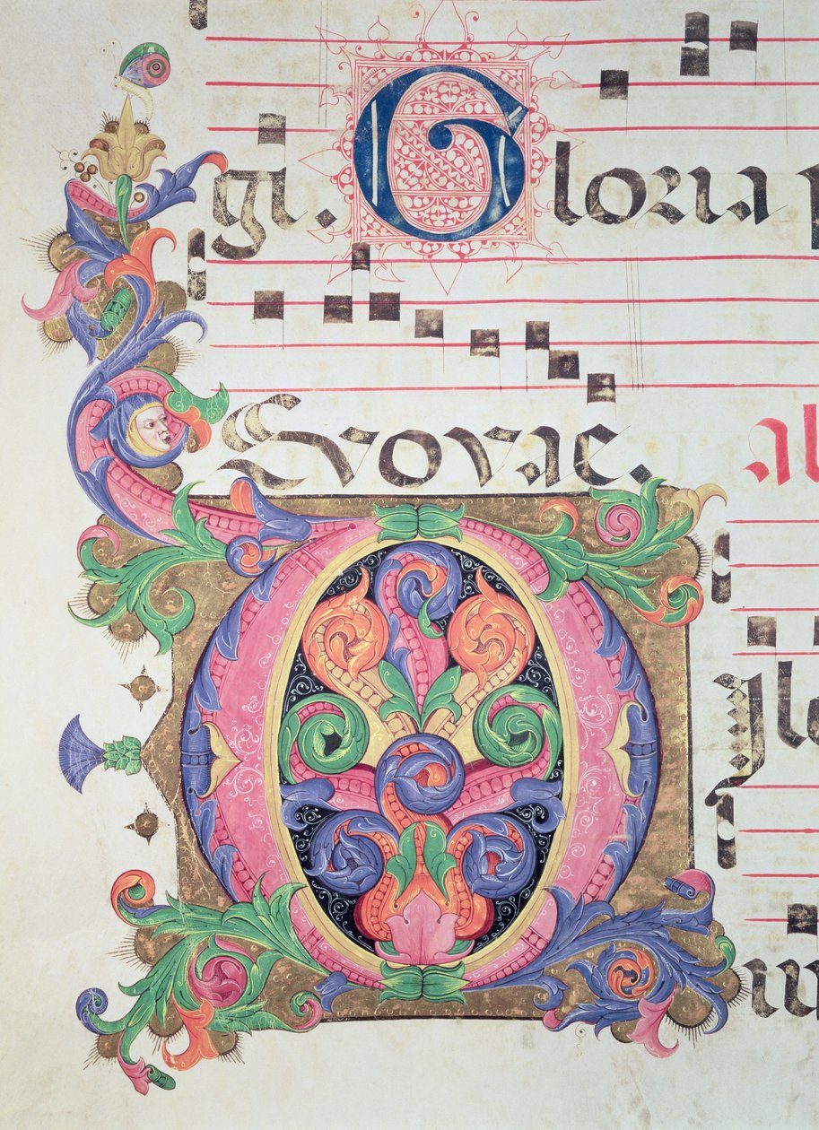 Missel 515 fol.146r Initiale historiée 