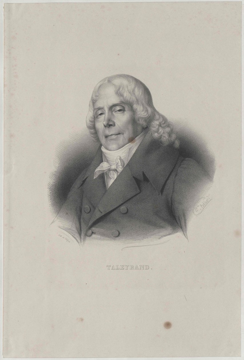 Charles Maurice duc de Talleyrand-Périgord - Zephirin Felix Jean Marius Belliard