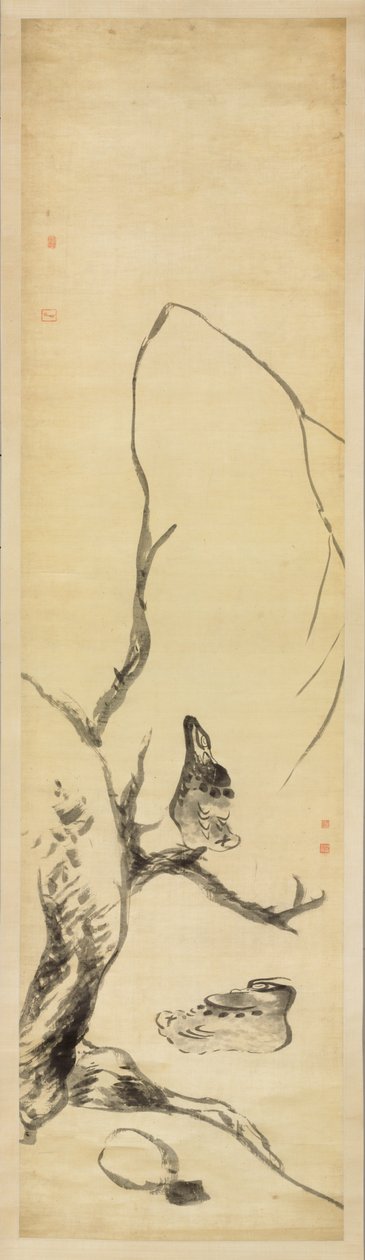 Oiseaux et canards - Zhu da Bada Shanren