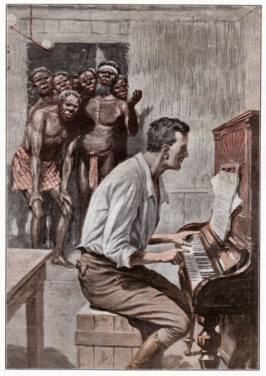 Aborigènes et colon australien - . .