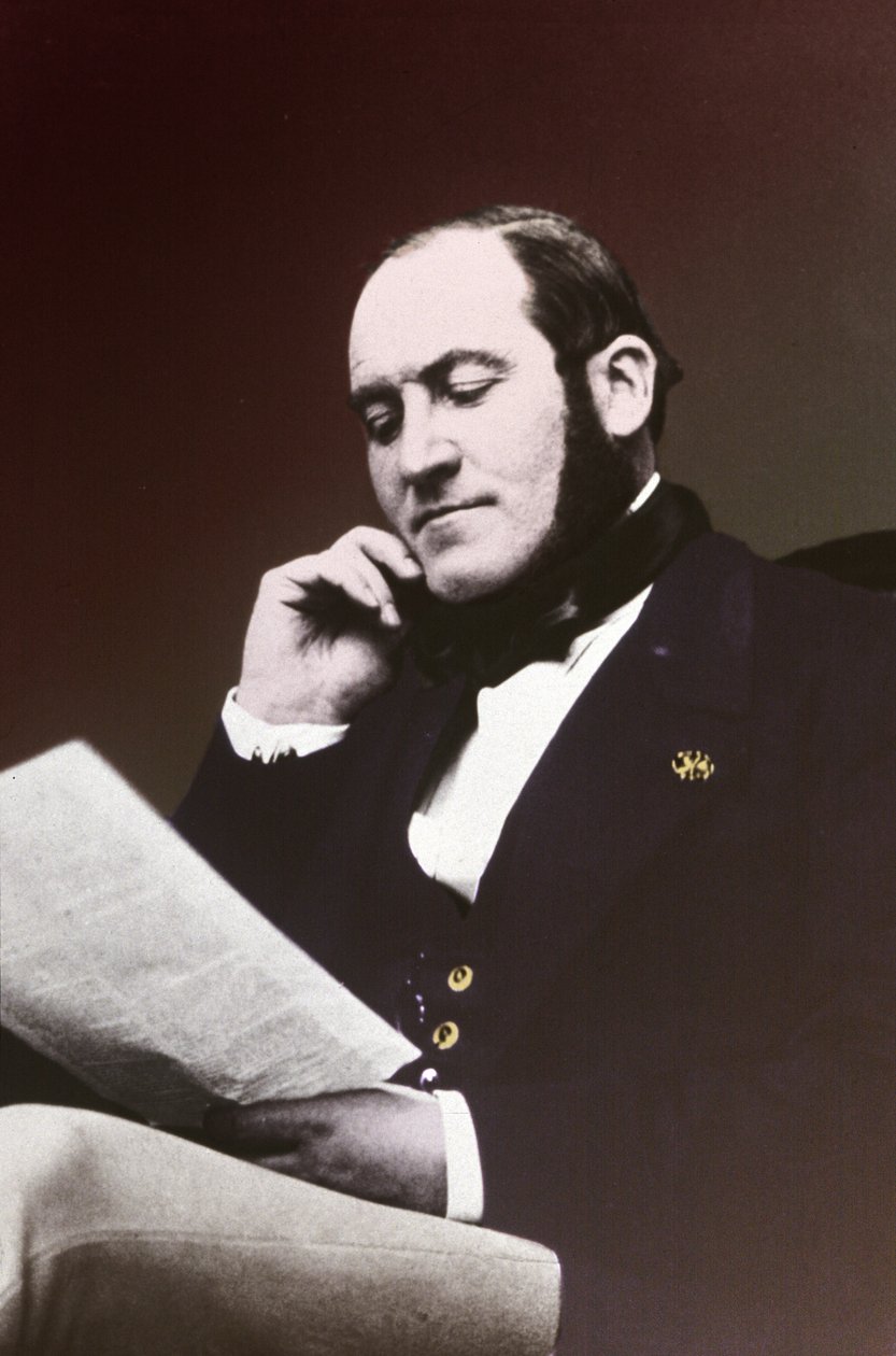 Baron Georges Eugène Haussmann. vers 1865 - . .