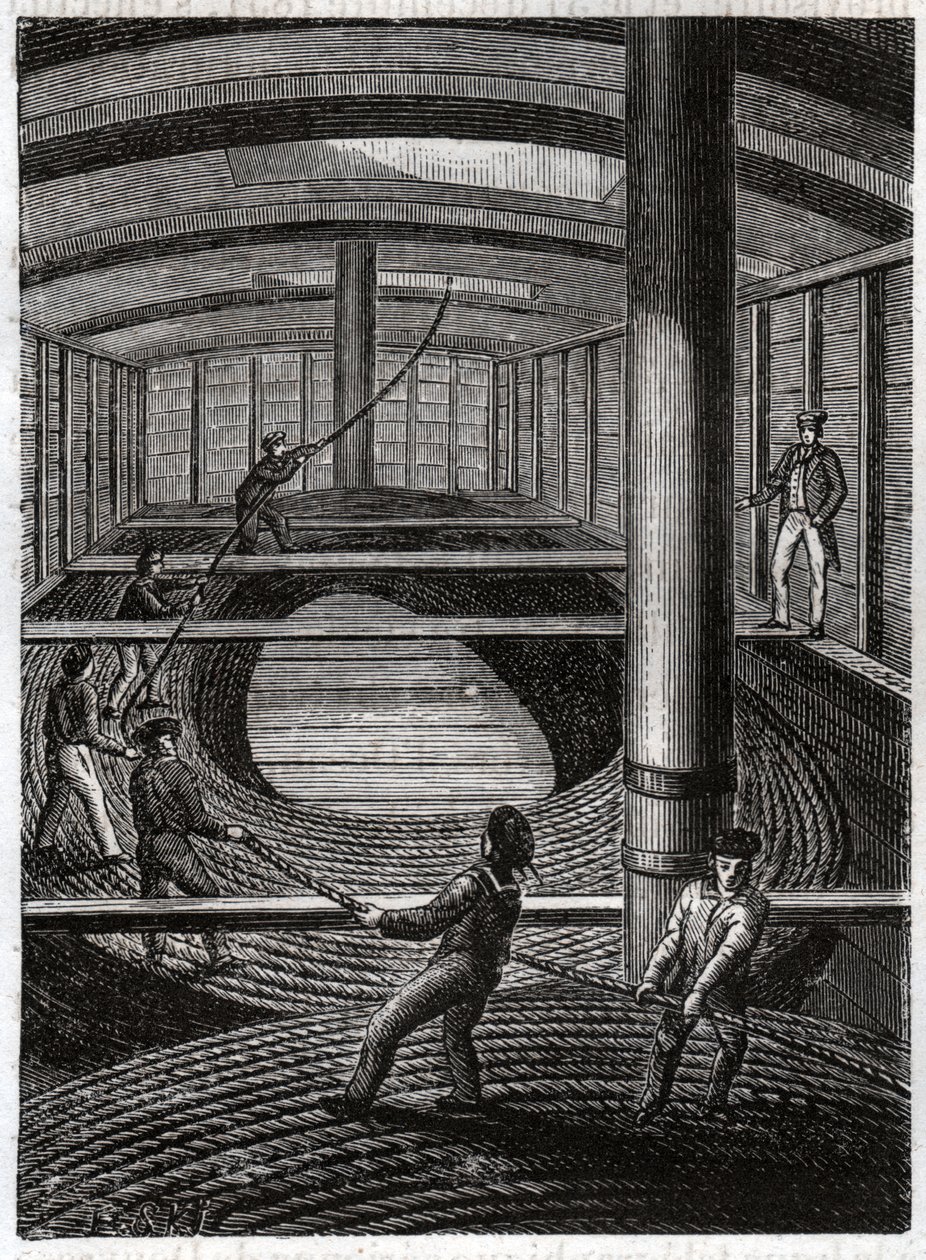 Câble télégraphique sous-marin - Frederick (attr. to) Barnard