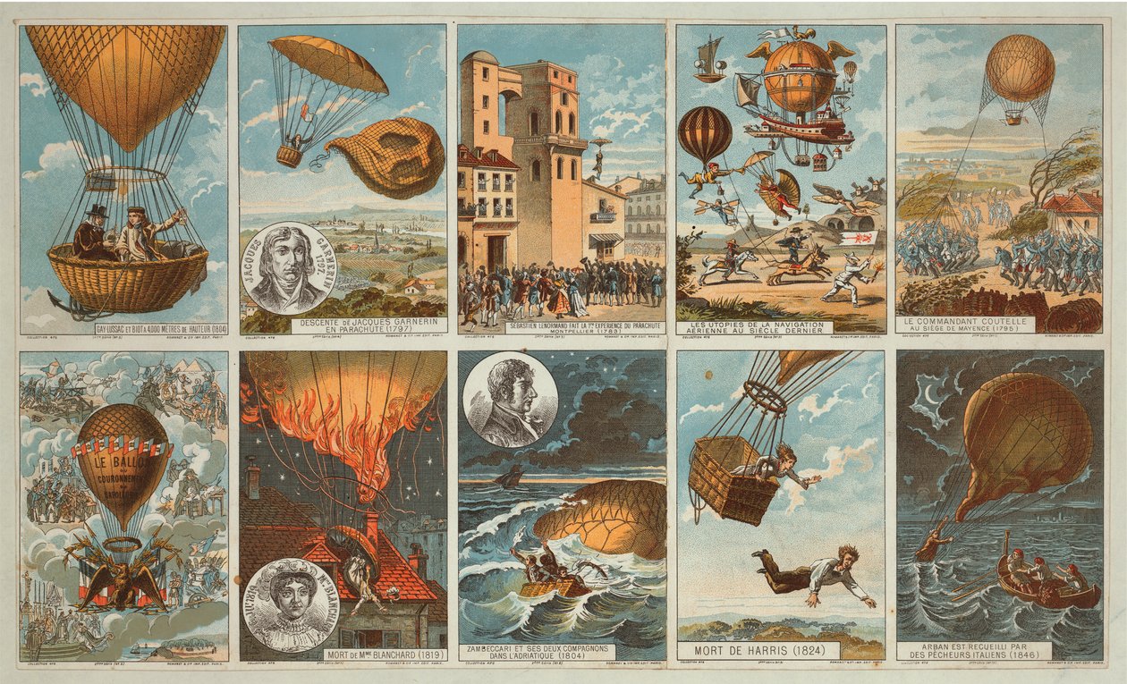 Cartes à collectionner avec des images d