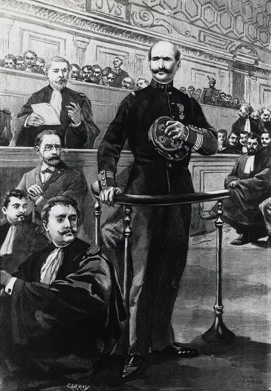 Déposition du commandant Charles Walsin-Esterhazy, lors du procès d