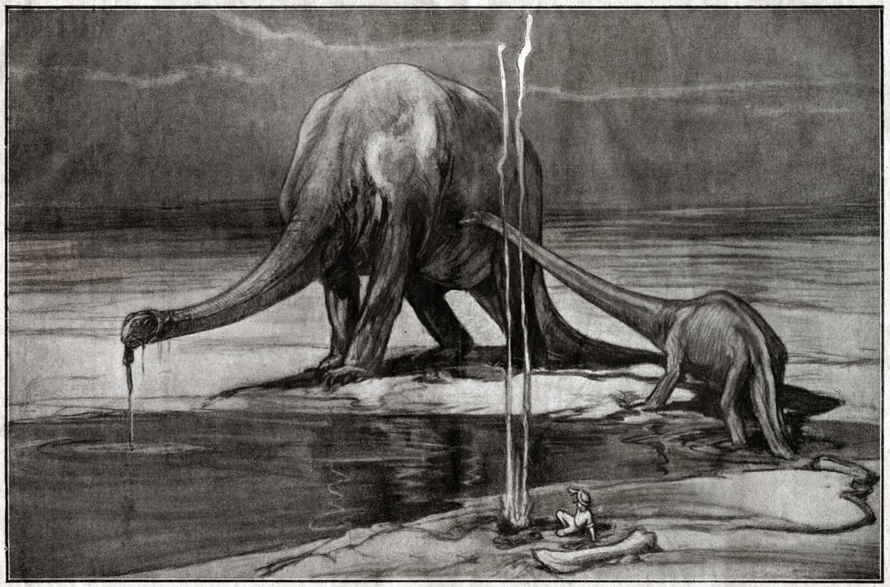Dinosaures en Afrique - . .