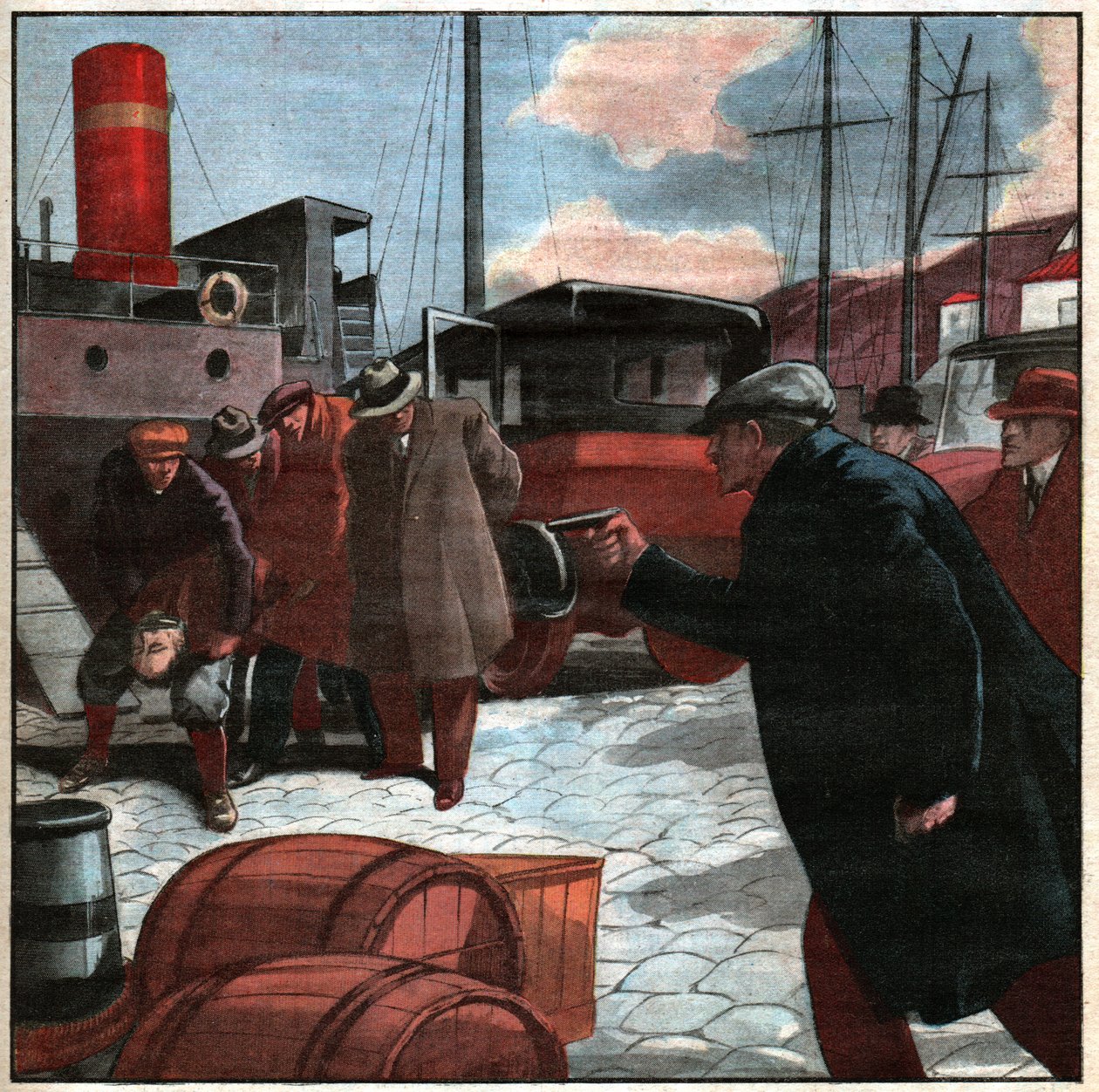 Enlèvement de Georges Agabekov - Ferdinand Georg Waldmuller