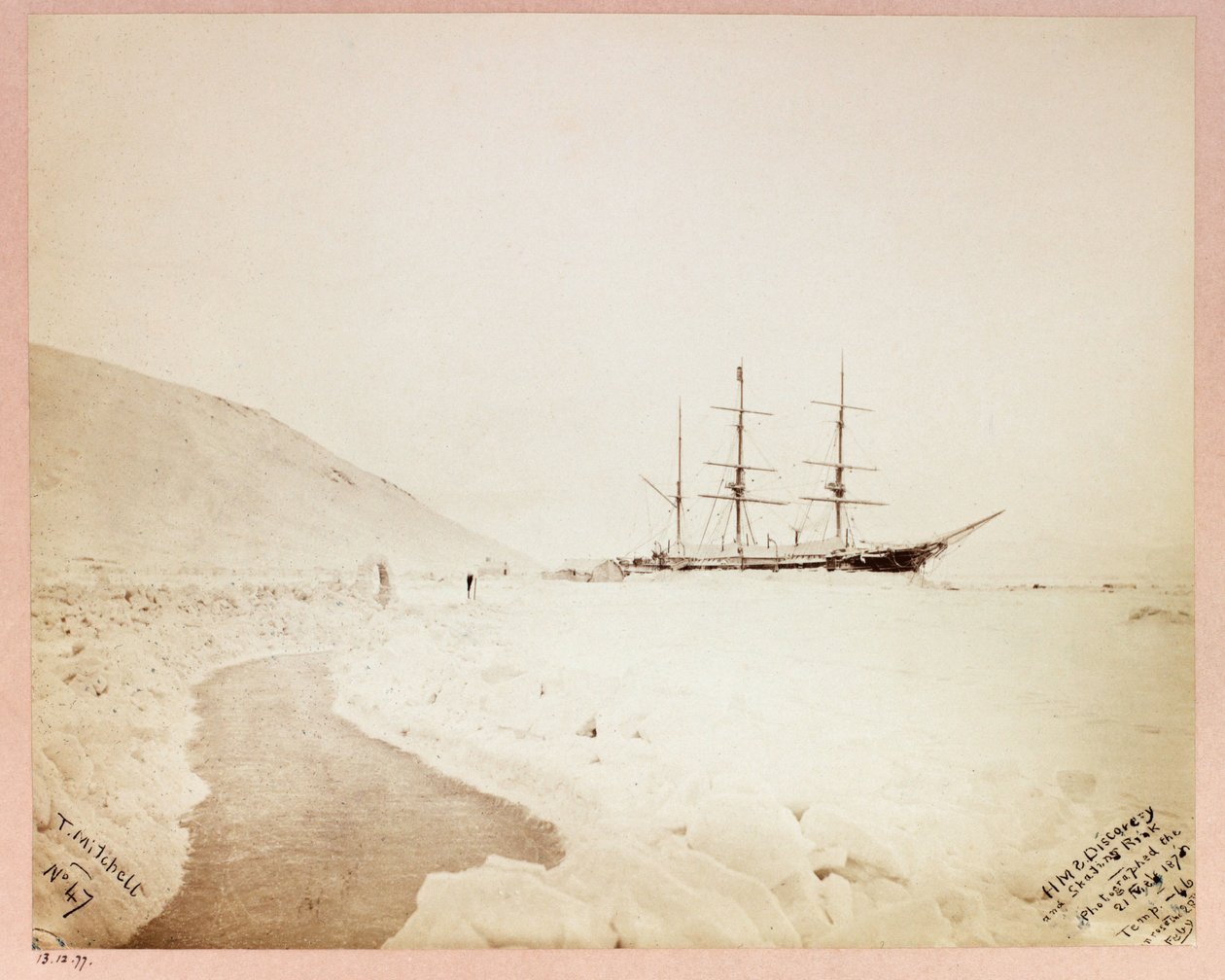 Expédition en Arctique (1875-1876) du capitaine George Nares (1831-1915) : H - Frederick (attr. to) Barnard