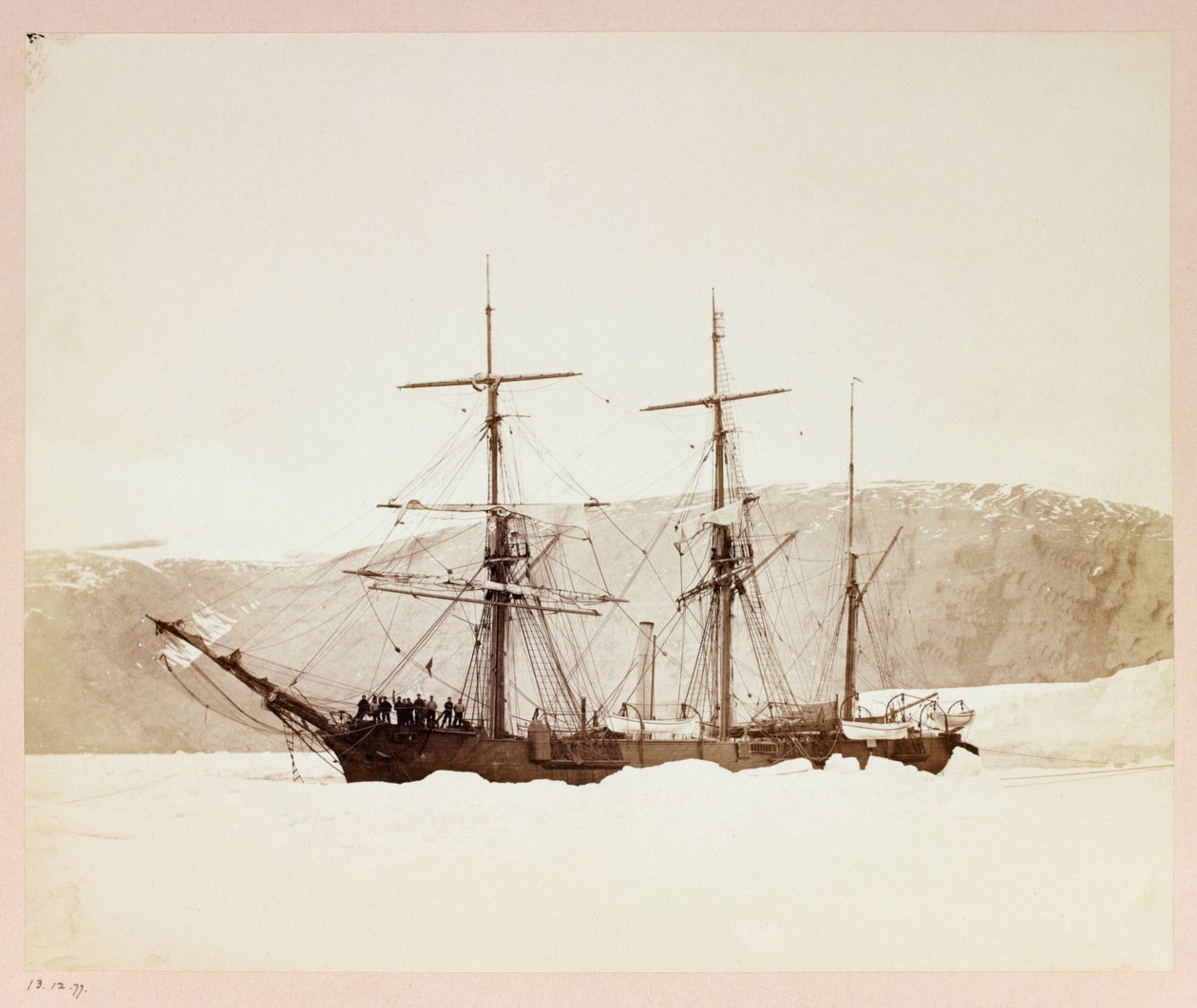 Expédition en Arctique (1875-1876) du capitaine George Nares (1831-1915) : H - Frederick (attr. to) Barnard