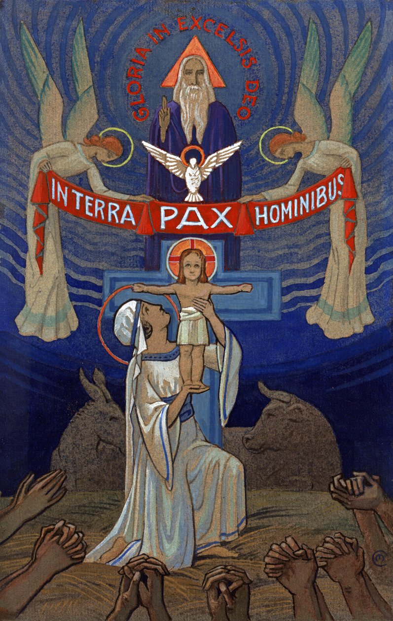 Gloria In Excelsis Deo, vers 1930 (illustration) - . .
