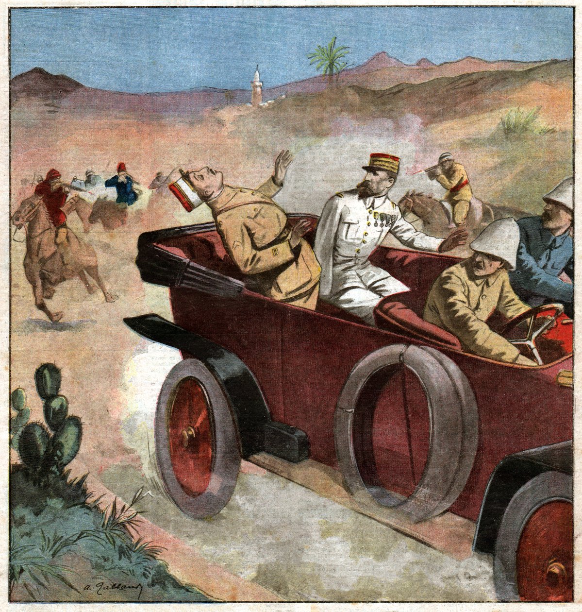 Henri Gouraud - Ferdinand Georg Waldmuller