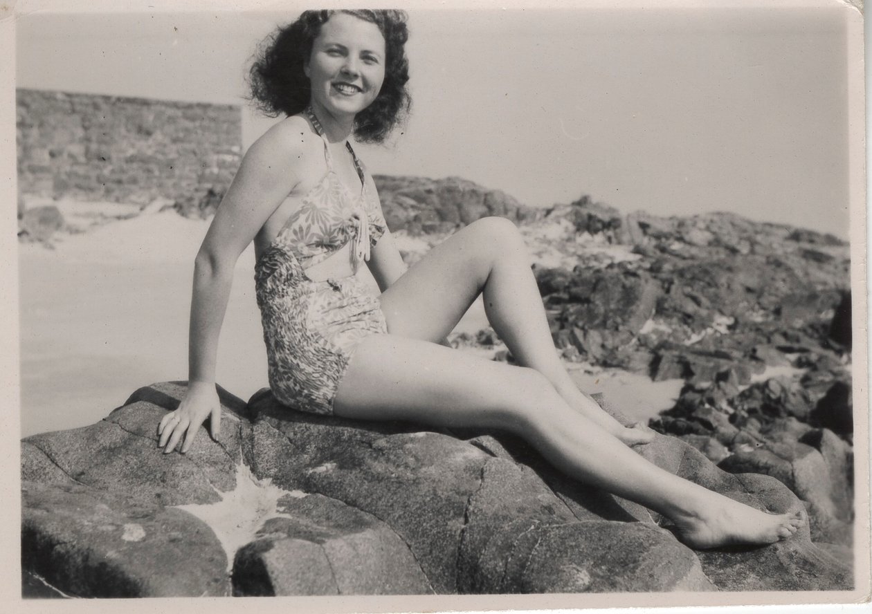 Vacancier portant le maillot de bain 