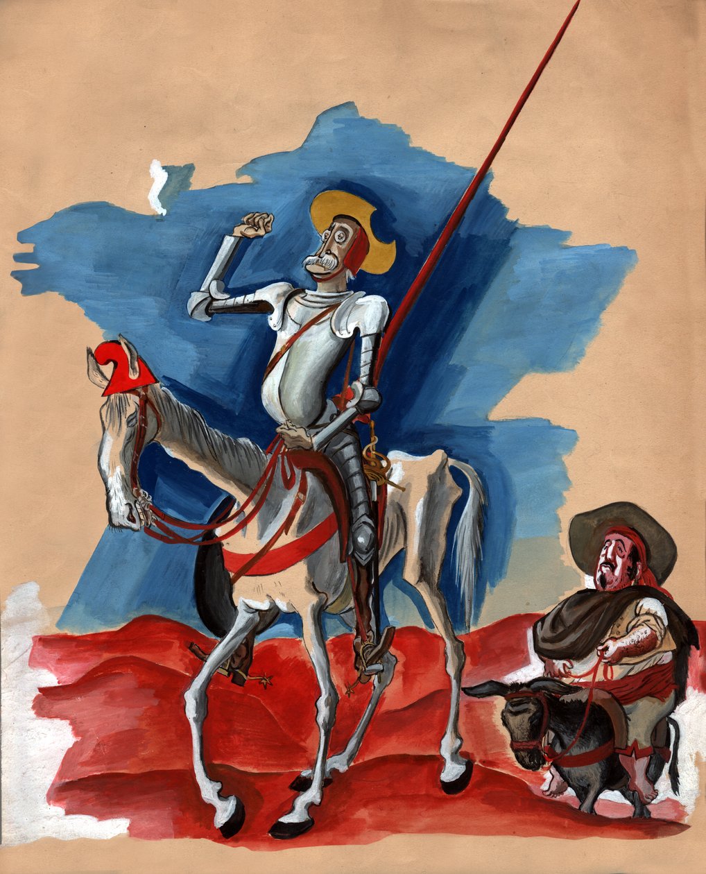 Léon Blum Don Quichotte de la république française, vers 1936 - . .
