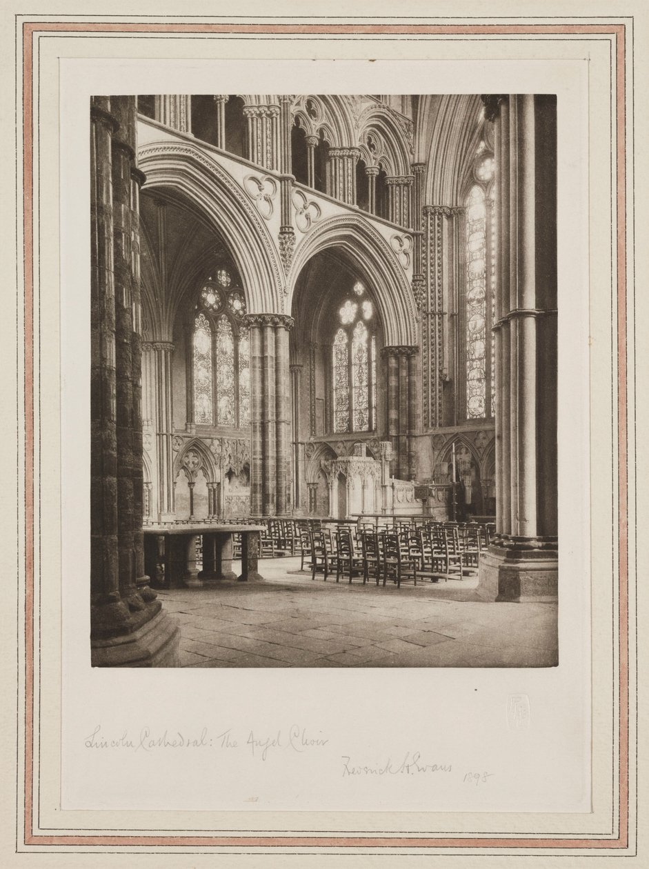 Cathédrale de Lincoln, le Chœur des Anges - John Pardon